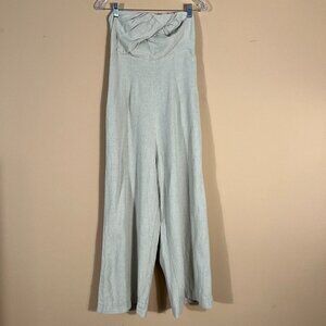 NWT Urban Outfitters Neutral Color Linen Blend Jumpsuit